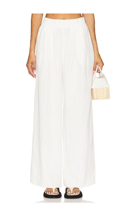 lspace palma pant in white. - size l (also in s, m)