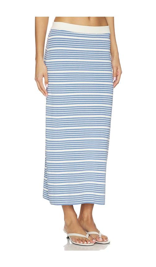 lspace ravello skirt in blue. - size l (also in s, xs, m, xl)