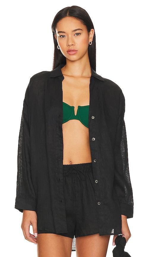 lspace rio tunic in black. - size m/l (also in xs/s, xl)