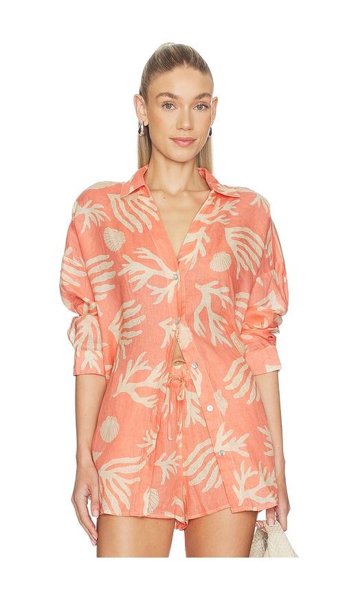 lspace rio tunic in coral. - size m/l (also in xl)