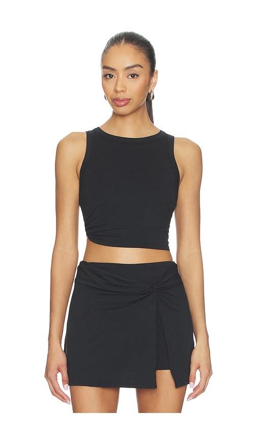 lspace romeo top in black. - size l (also in s, xs, m, xl)