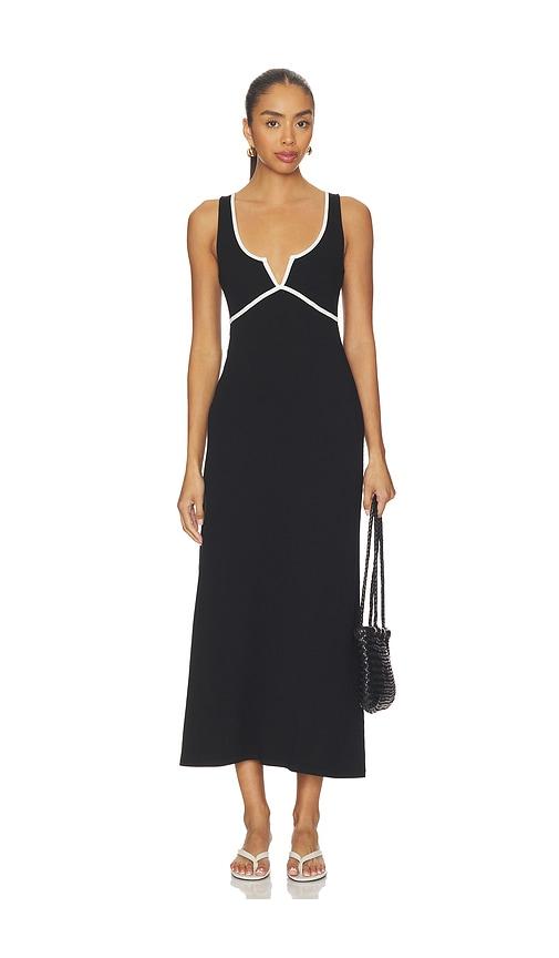 lspace sayge maxi dress in black. - size m (also in s, xs)