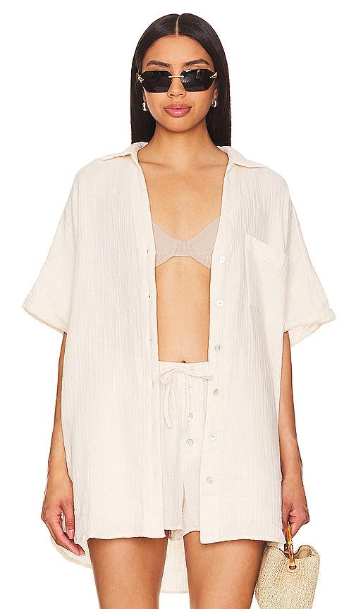 lspace terrazo tunic in cream. - size m/l (also in xl)