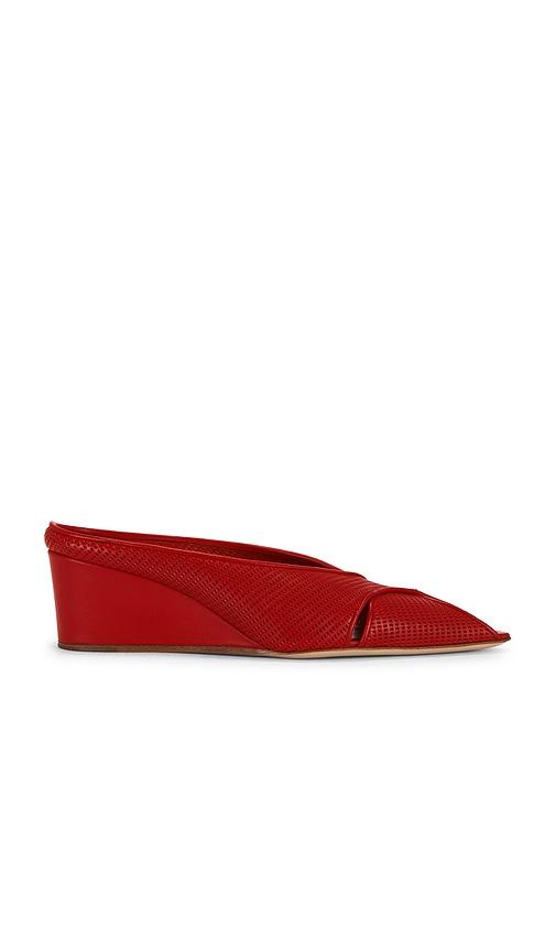 lucasheva angel mule pump in red. - size 37 (also in 38)
