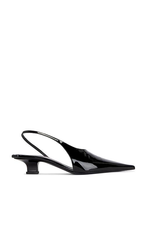 lucasheva aurora slingback pump in black. - size 37 (also in 39)