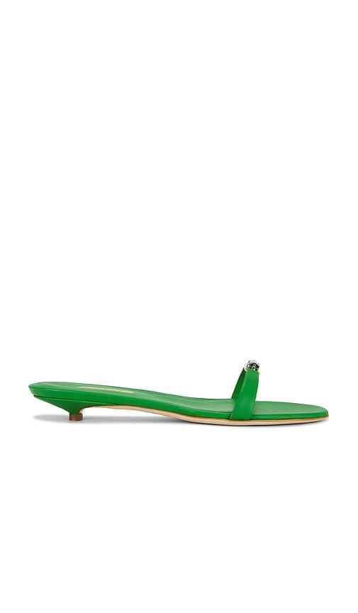 lucasheva kristine heel in green. - size 37 (also in 38, 40)