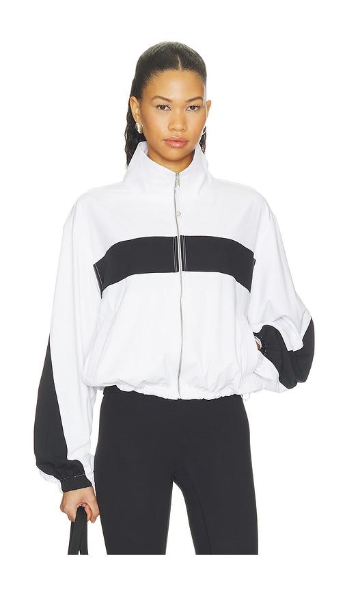 lululemon dance studio jacket in black & white. - size l (also in xl)