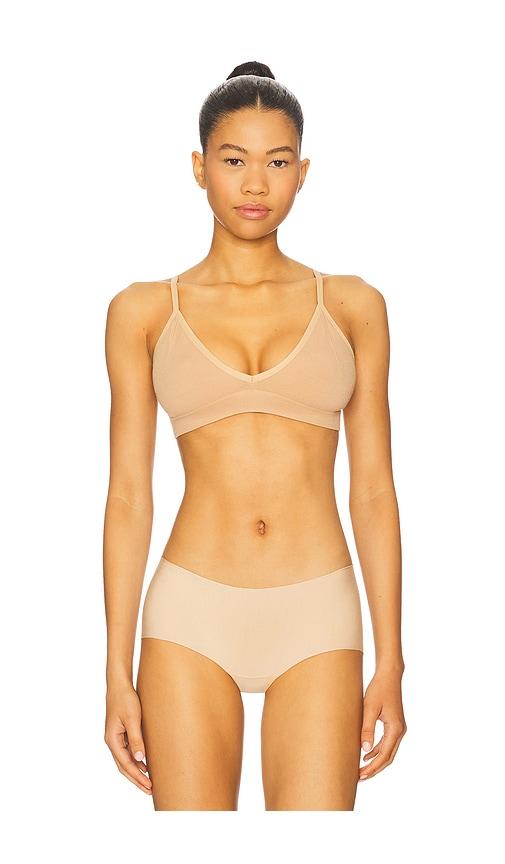 lunya seamless bare bralette in tan. - size s (also in xs)