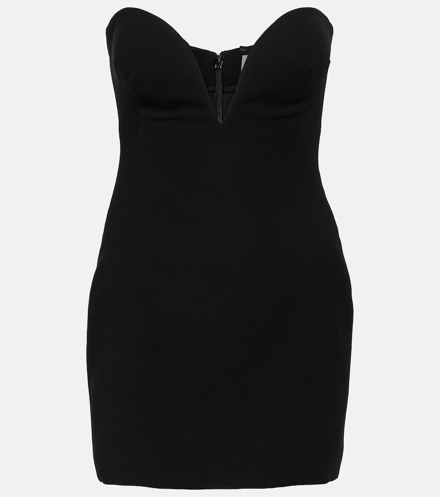 mônot crêpe minidress