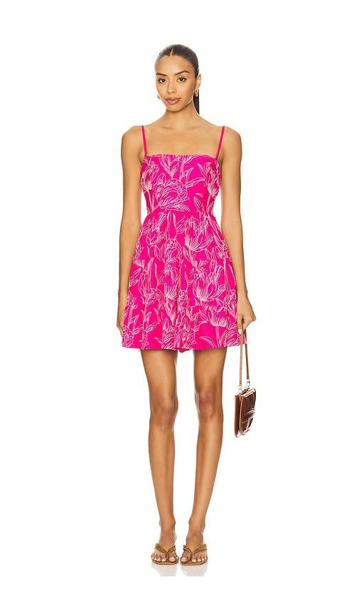 maaji emilia dress in pink. - size l (also in m, s)