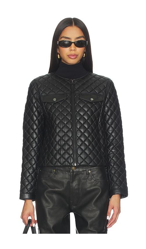 mackage lena jacket in black. - size m (also in xs)