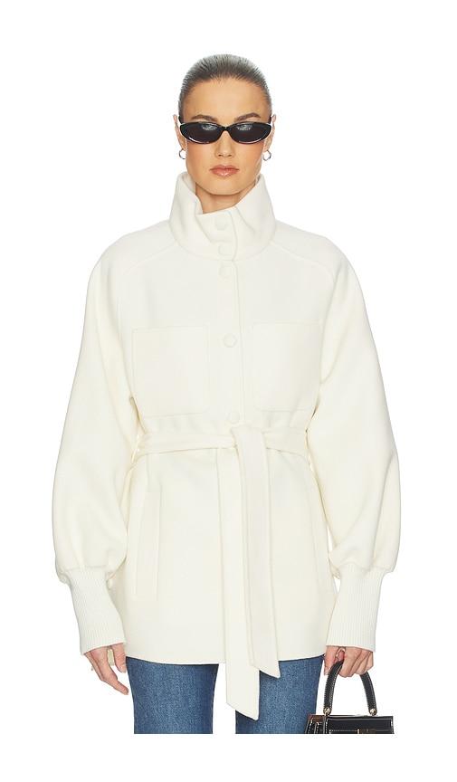 mackage shania jacket in cream. - size m (also in s)