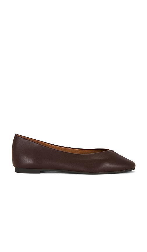 madewell greta glove flat in burgundy. - size 10 (also in 6, 6.5, 7, 7.5)