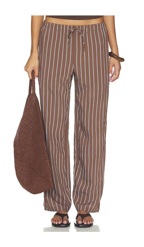 madewell pull on pants in brown. - size m (also in xl)
