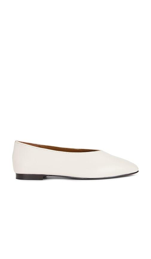 madewell sage ballet flat in white. - size 10 (also in 6, 6.5, 7, 7.5, 8, 8.5, 9, 9.5)