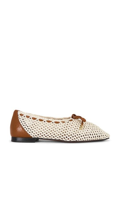 madewell sage fishnet ballet flat in neutral. - size 10 (also in 6, 6.5, 7, 7.5, 8, 8.5, 9)