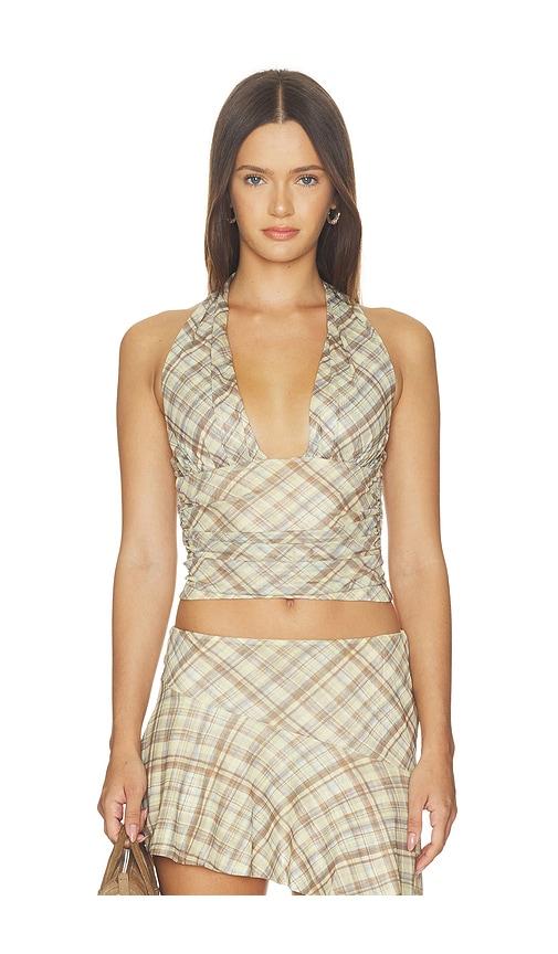 madison the label agnes top in multi. - size l (also in m)