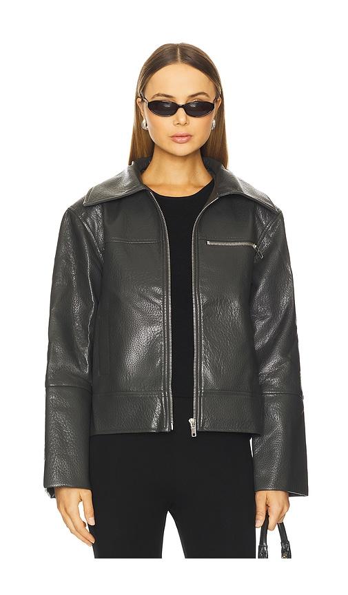 madison the label axel jacket in black. - size l (also in s, m)
