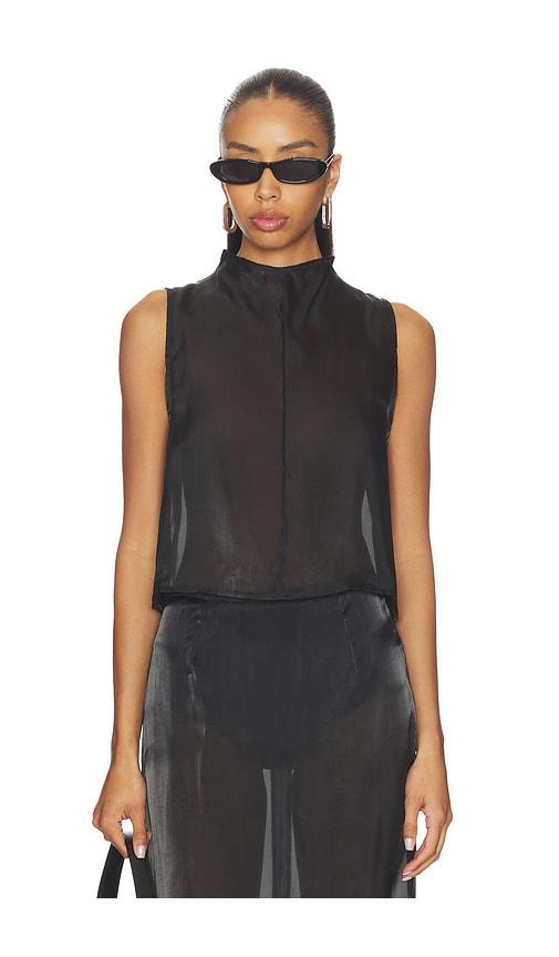 madison the label knox top in black. - size l (also in s, m)