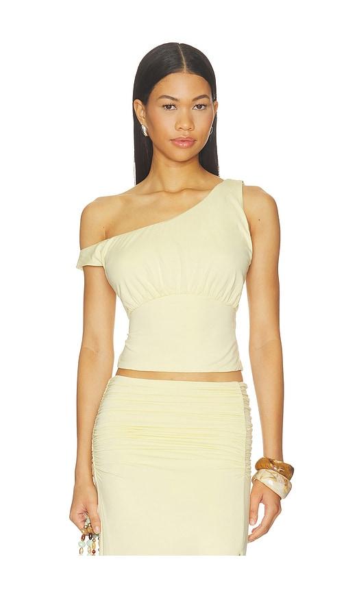 madison the label x revolve nisma top in yellow. - size l (also in m, s, xl, xs)
