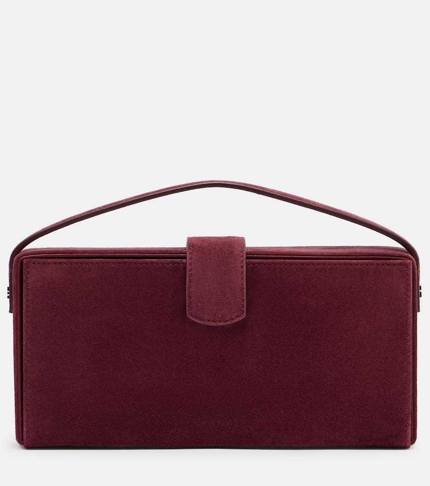 magda butrym apolonia suede clutch