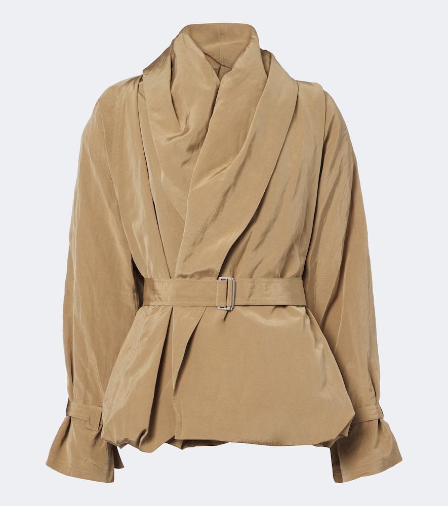 magda butrym belted technical jacket