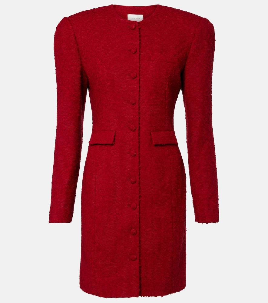 magda butrym bouclé minidress