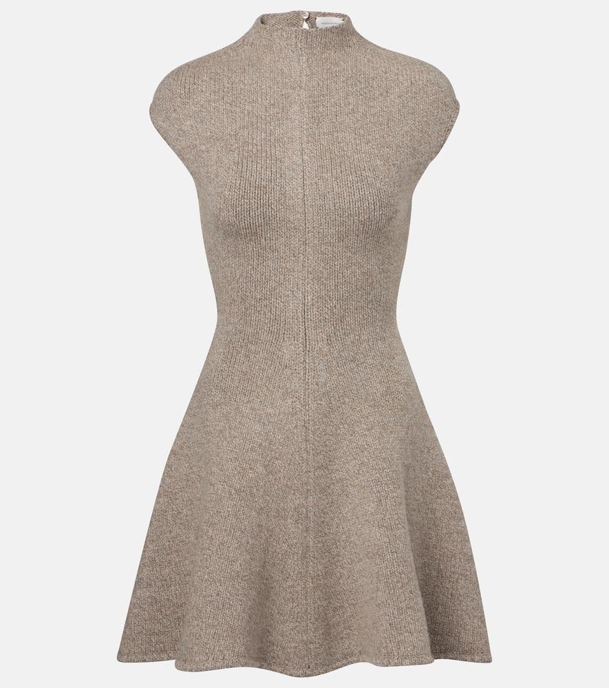 magda butrym cashmere-blend minidress