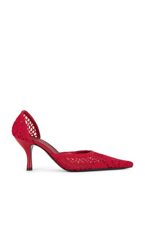 magda butrym crochet pump in red. - size 39 (also in 40)