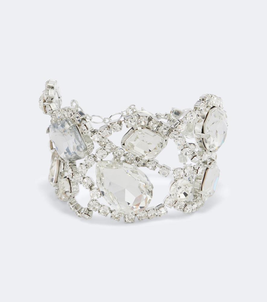 magda butrym crystal-embellished bracelet