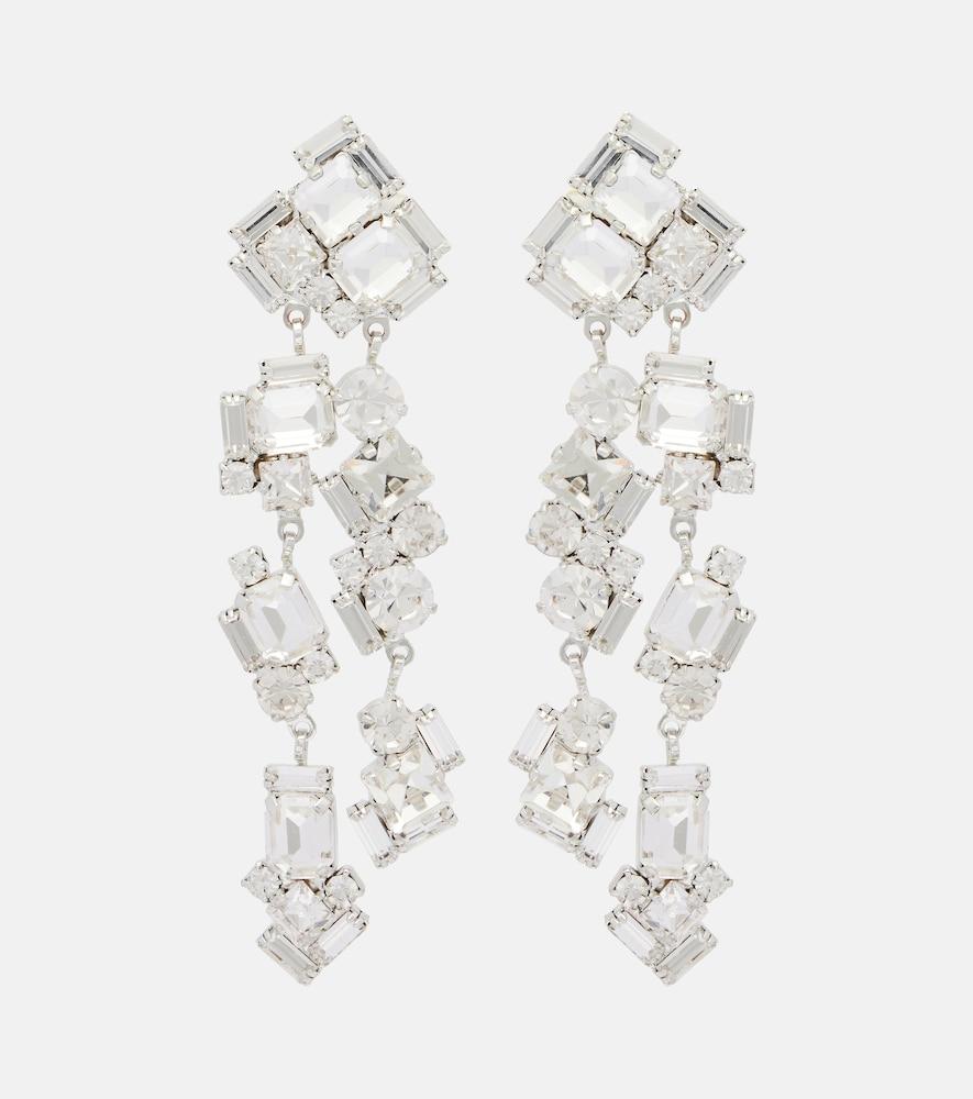 magda butrym crystal-embellished drop earrings