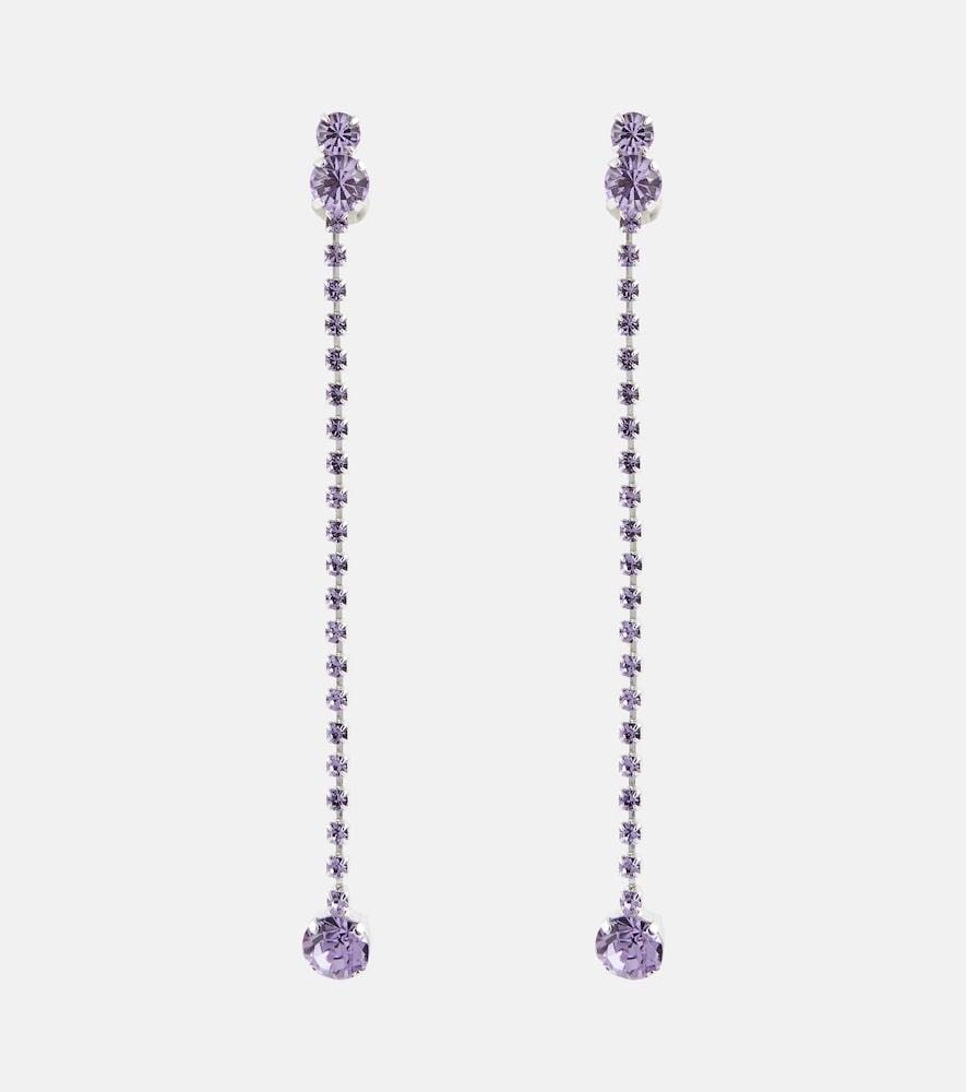 magda butrym crystal-embellished drop earrings