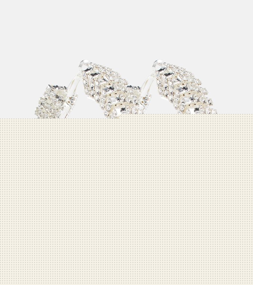 magda butrym crystal-embellished earrings