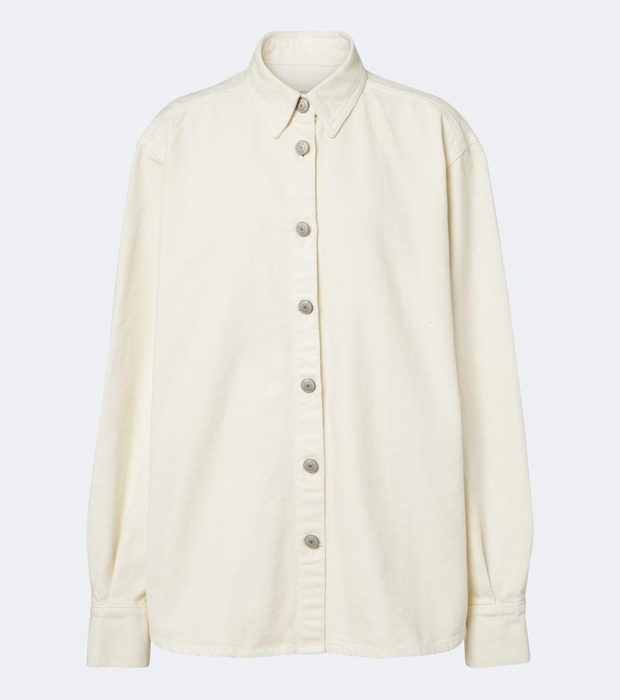 magda butrym denim shirt