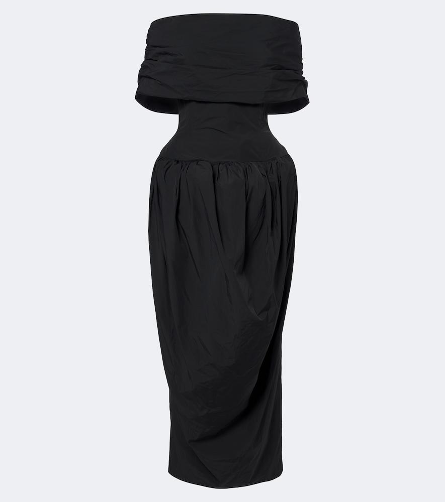 magda butrym draped gown
