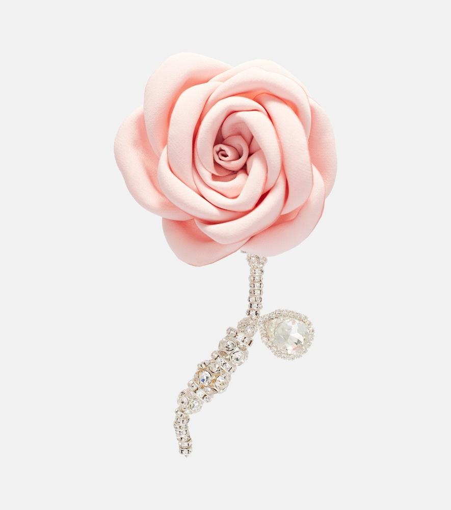 magda butrym embellished gold-plated single earring