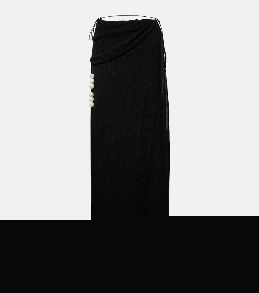 magda butrym embellished maxi skirt