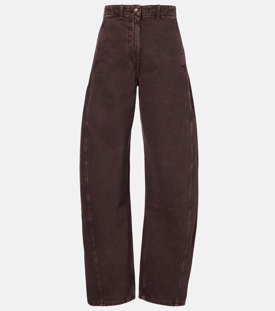 magda butrym high-rise balloon jeans