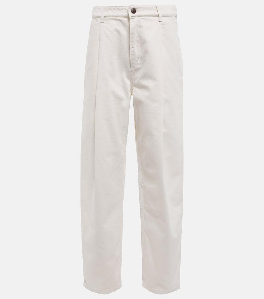 magda butrym high-rise straight jeans