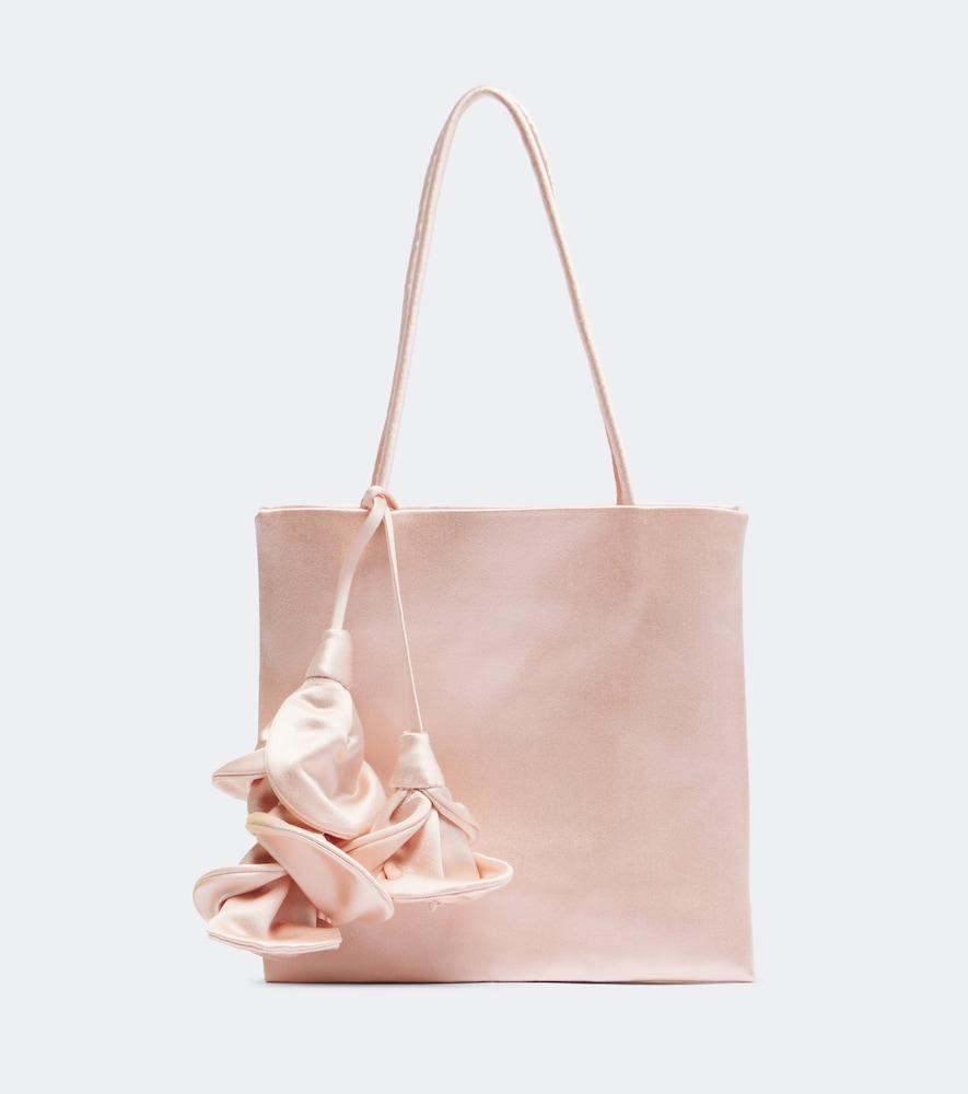 magda butrym julia small satin shoulder bag