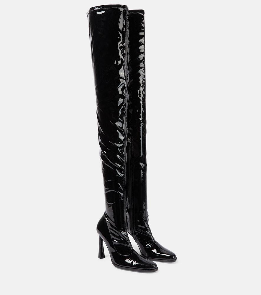 magda butrym latex over-the-knee boots