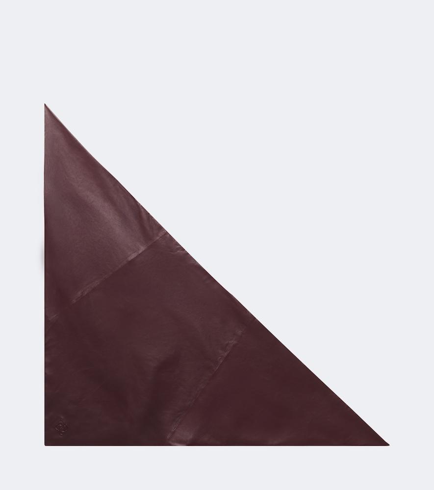 magda butrym leather head scarf