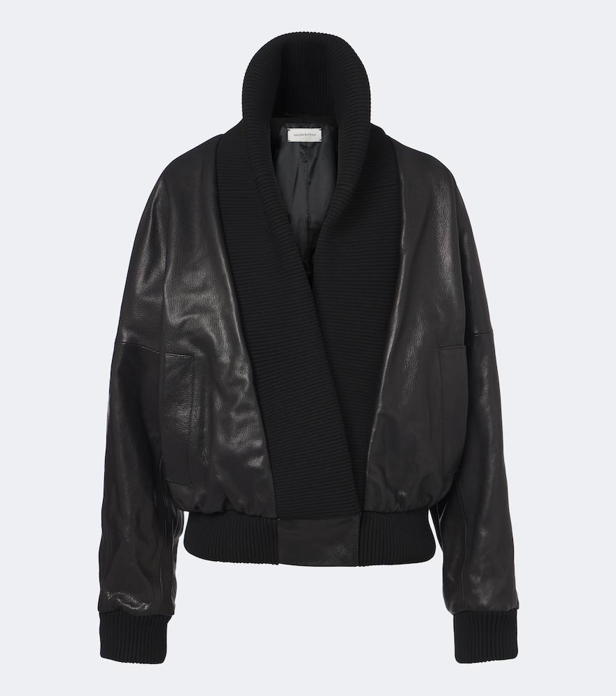 magda butrym leather jacket