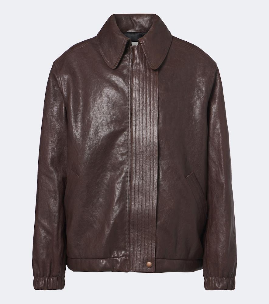 magda butrym leather jacket