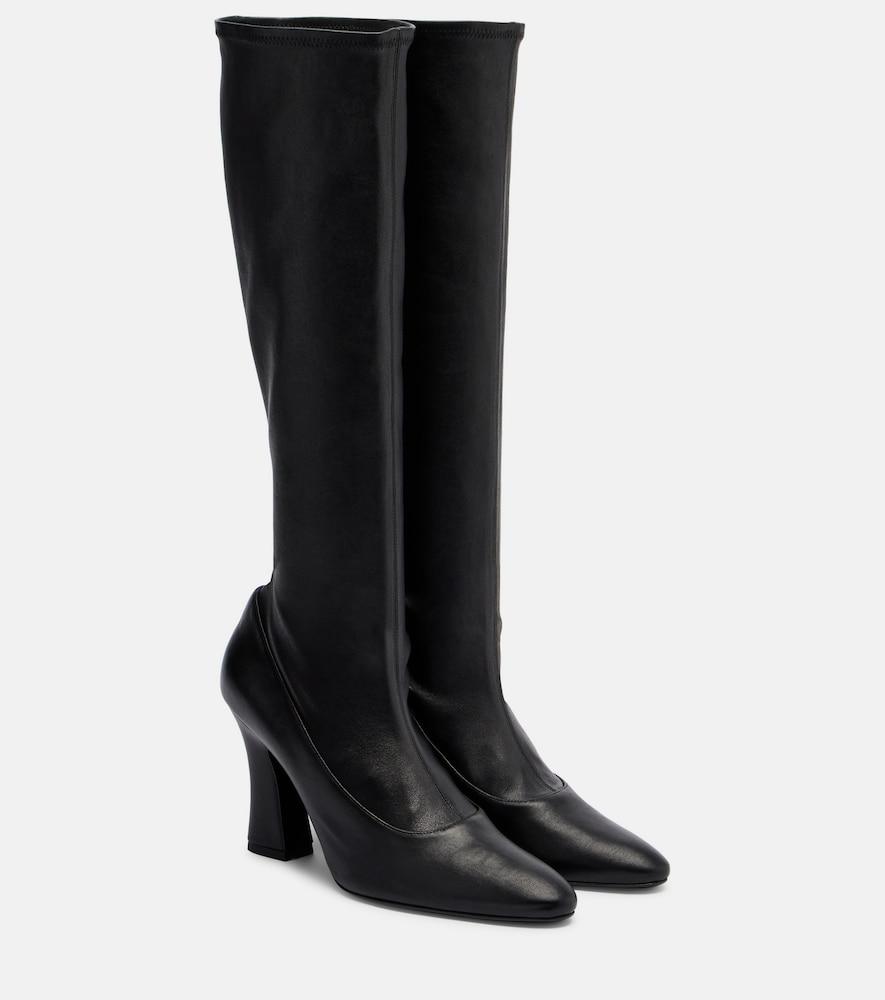 magda butrym leather knee-high boots
