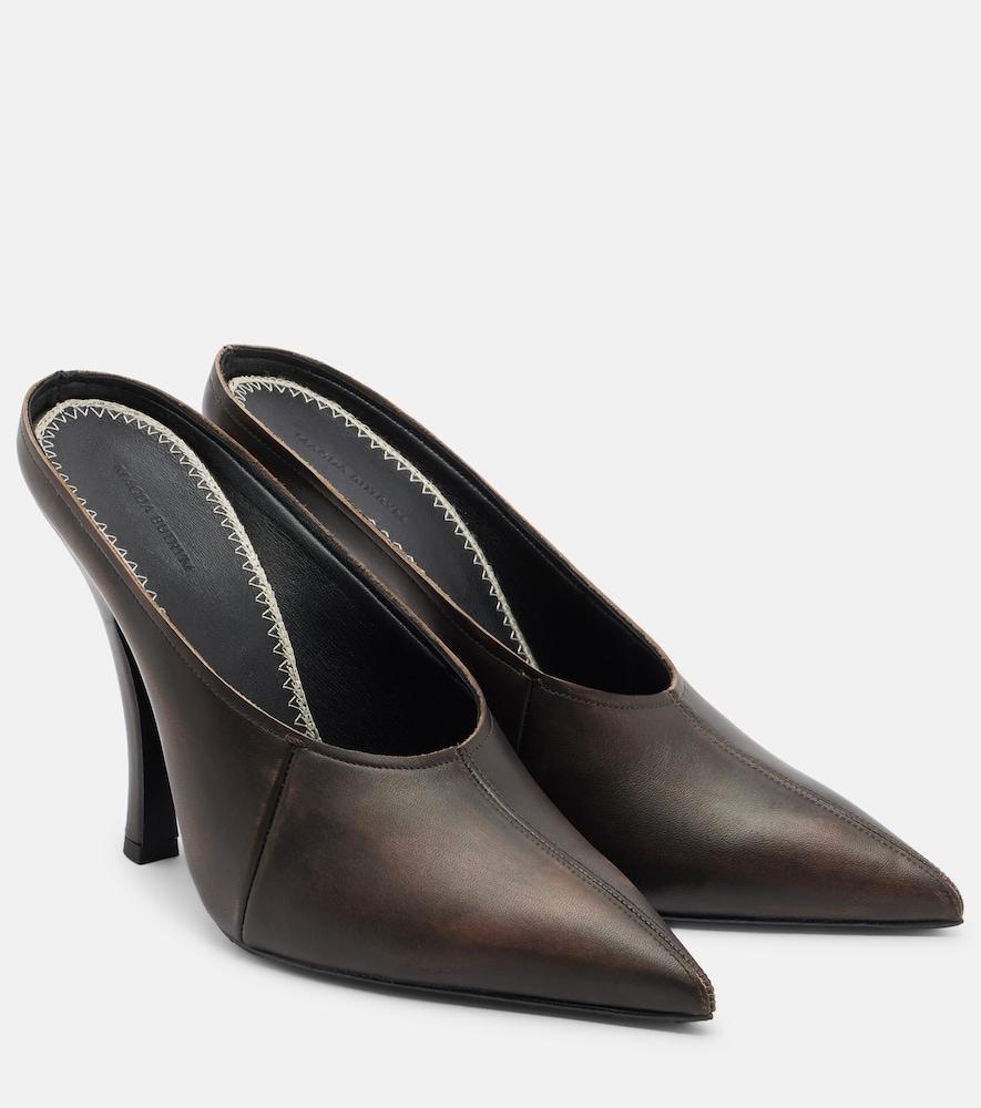 magda butrym leather mules