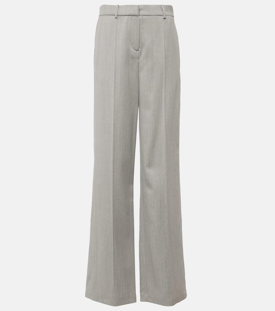 magda butrym mid-rise wool straight pants