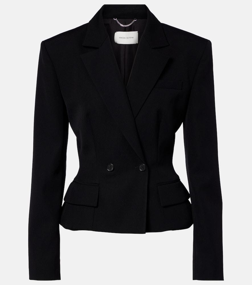 magda butrym peplum wool blazer