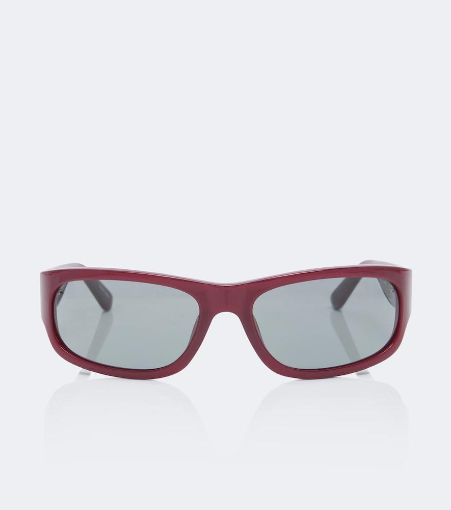 magda butrym rectangular acetate sunglasses