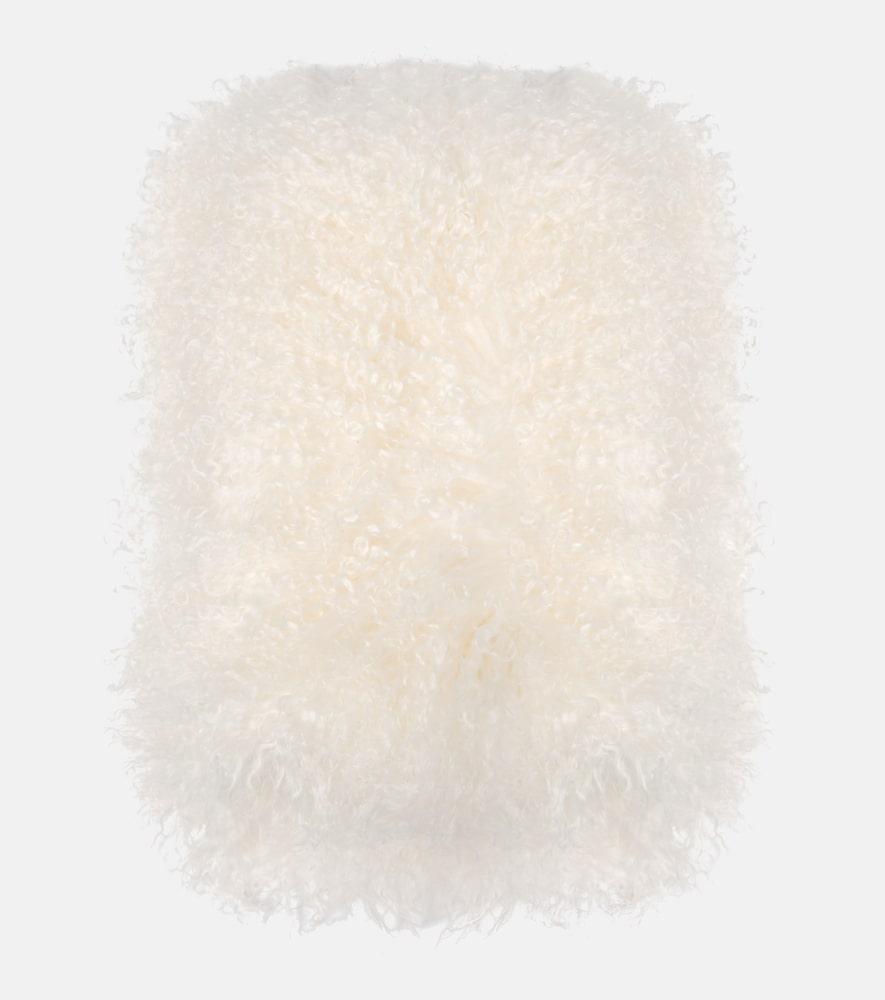 magda butrym shearling muff